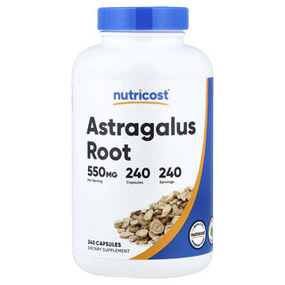 Nutricost, Astragalus Root , 550 mg , 240 Capsules