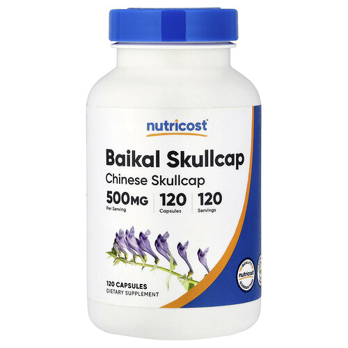 Nutricost Baikal Skullcap, 500 mg, 120 Capsules