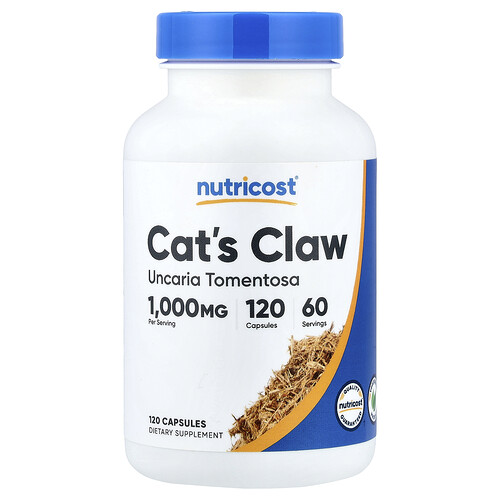 Nutricost, Cat's Claw, 120 Capsules (500 mg per Capsule)