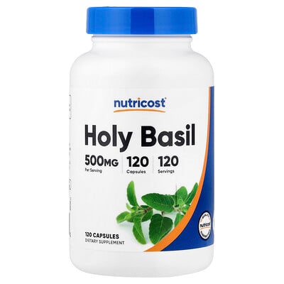 Nutricost, Holy Basil, 500 mg, 120 Capsules