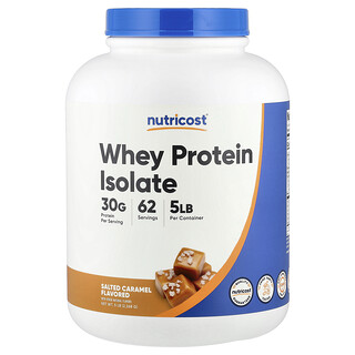 Nutricost, Whey Protein Isolate, Salted Caramel, 5 lb (2,268 g)