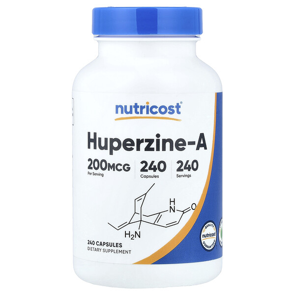 Nutricost Huperzine-A, 200 mcg , 240 Capsules