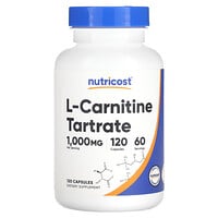 L-カルニチン酒石酸塩、120粒（1粒あたり500mg）