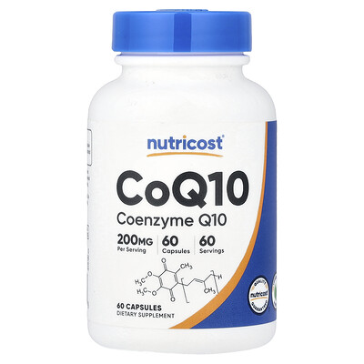 Photos - Vitamins & Minerals Nutricost, CoQ10, 200 mg, 60 Capsules NCS-67165