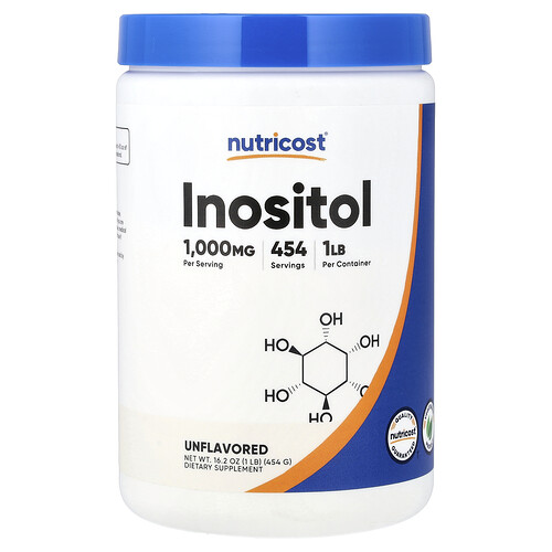 Nutricost Inositol, Unflavored, 16.2 oz (454 g)
