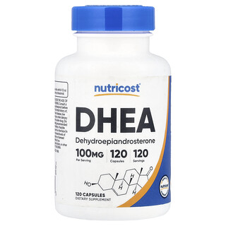 Nutricost, DHEA, 100 mg, 120 capsules