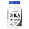 DHEA, 25 mg, 120 Capsules