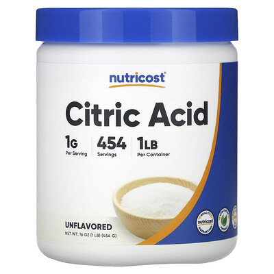 Nutricost Citric Acid: Uses and Benefits