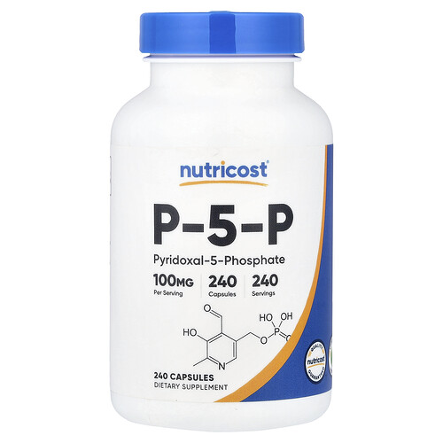 Nutricost, P-5-P, 100 mg, 240 Capsules