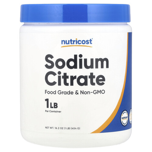 Nutricost, Sodium Citrate, 1 lb (454 g)