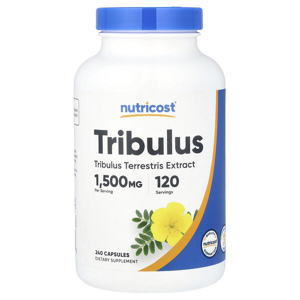 Nutricost Tribulus, 240 Capsules (750 mg per Capsule)