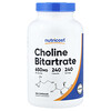 Choline Bitartrate, 240 Capsules