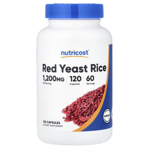 Nutricost Red Yeast Rice, 120 Capsules (600 mg per Capsule)