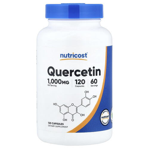 Nutricost, Quercetin, 1,000 mg , 120 Capsules (500 mg per Capsule)