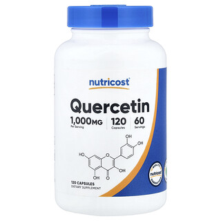 Nutricost, Quercetin, 120 Capsules (500 mg per Capsule)