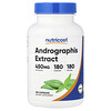 Extract de Andrographis, 450 mg, 180 capsule