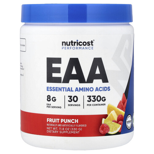 Nutricost, Performance, EAA, Fruit Punch, 11.8 oz (330 g)