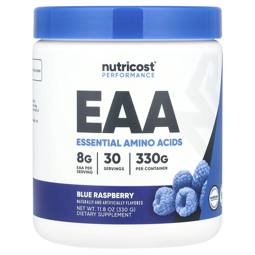 Nutricost Performance, EAA, Blue Raspberry, 11.8 oz (330 g)