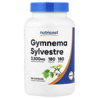 Nutricost, Gymnema Sylvestre, 180 Capsules (175 mg per Capule)