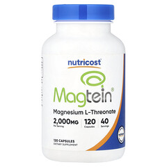 Magtein®, L-треонат магнію, 120 капсул (666 мг у капсулі)