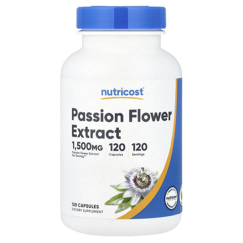Nutricost Passion Flower Extract, 1,500 mg, 120 Capsules