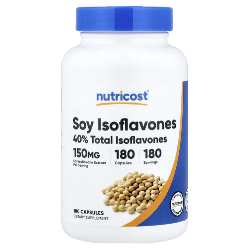 Nutricost, Soja-Isoflavone, 150 mg, 180 Kapseln