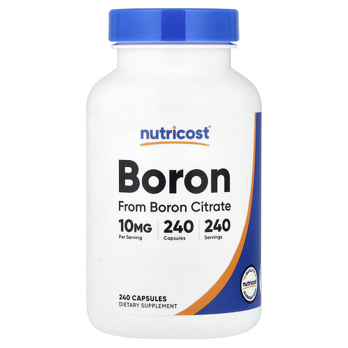 Nutricost , Boron, 10 Mg 240 Capsules - Image 2