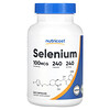 Selenio, 100 mcg, 240 cápsulas