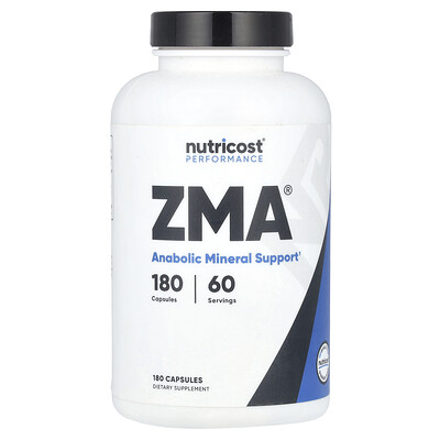 Product Image for Nutricost, Performance, ZMA , 180 Capsules