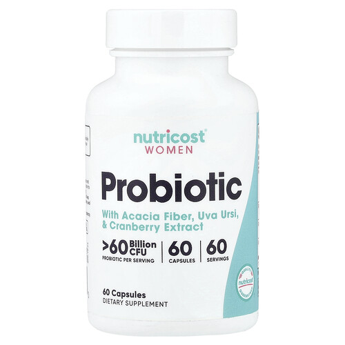 Nutricost, Women, Probiotic, 60 Capsules