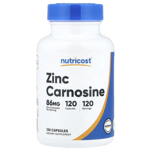 Nutricost Zinc Carnosine, 120 Capsules