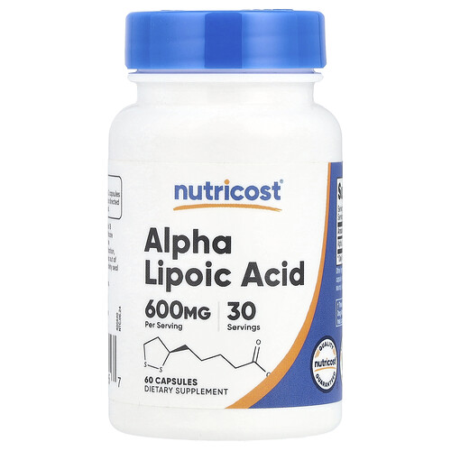 Nutricost Alpha Lipoic Acid, 60 Capsules (300 mg per Capsule)