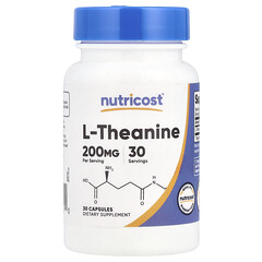 L-теанін, 200 мг, 30 капсул