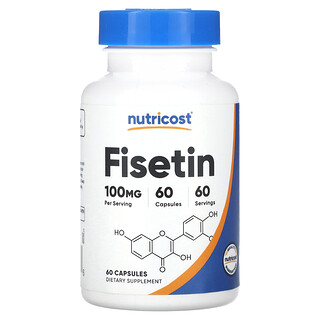 Nutricost, Fisetin, 100 mg , 60 Kapsul