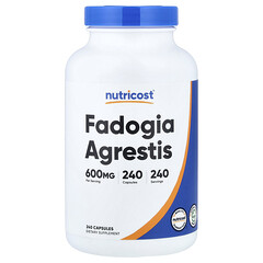 Fadogia agrestis, 600 мг, 240 капсул