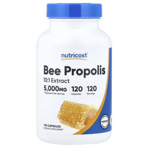 Nutricost Bee Propolis, 5,000 mg, 120 Capsules