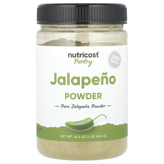 Nutricost, Pantry, Jalapeño en polvo, 454 g (16,2 oz)