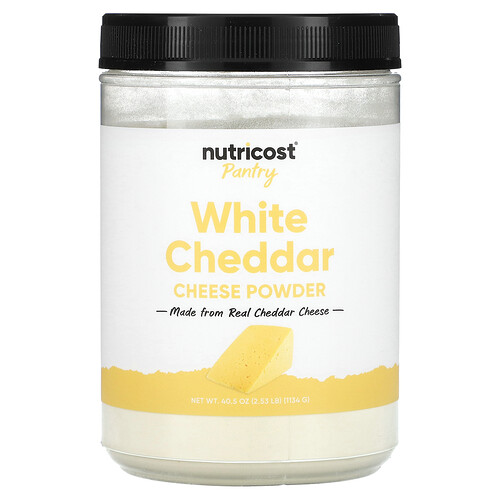 Nutricost Pantry, White Cheddar Cheese Powder, 40.5 oz (1,134 g)