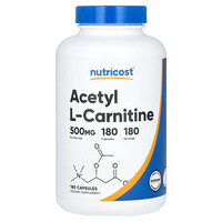 アセチルL-カルニチン、500mg、180粒