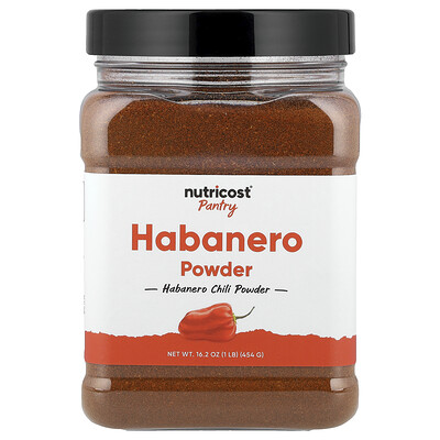 Nutricost, Pantry, Habanero en polvo, 454 g (16,2 oz)
