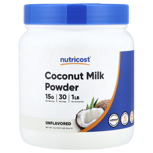 Nutricost Coconut Milk Powder, Unflavored, 16.2 oz (454 g)