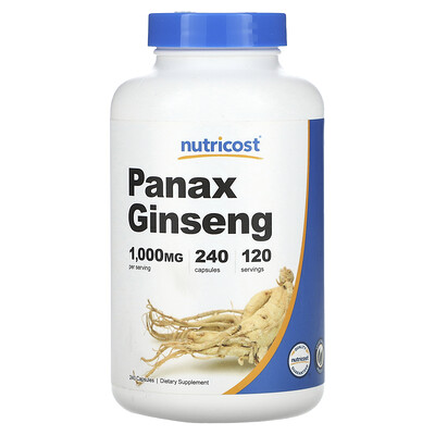 Nutricost Panax Ginseng: Benefits, Uses, and Safety