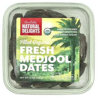 Natural Delights, 有機去核鮮棗，12 盎司（340 克）