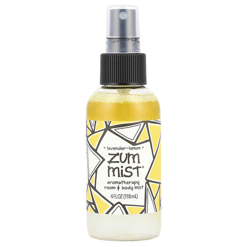 Zum Mist®, Aromatherapy Room & Body Mist, Lavender-Lemon, 4 fl oz (118 ml)