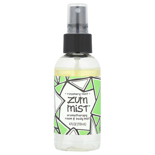 Zum Mist®, Aromatherapy Room & Body Mist, Rosemary-Mint, 4 fl oz (118 ml)