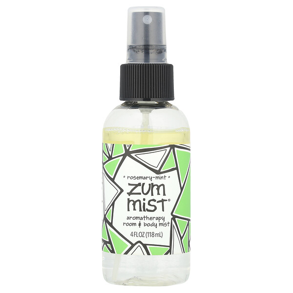ZUM Zum Mist®, Aromatherapy Room & Body Mist, Rosemary-Mint, 4 fl oz (118 ml)