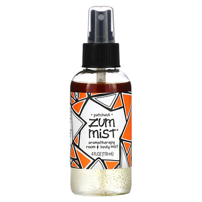 ZUM Zum Mist, ароматерапевтический спрей для комнаты и тела, пачули, 118 мл (4 жидк. Унции)