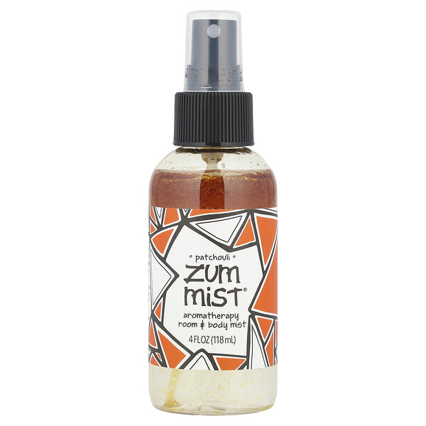 ZUM Zum Mist®, Aromatherapy Room & Body Mist, Patchouli, 4 fl oz (118 ml)