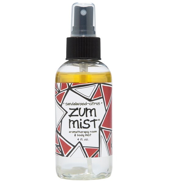 Indigo Wild‏, Zum Mist, Aromatherapy Room & Body Mist, Sandalwood-Citrus, 4 fl oz