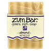 ZUM, Zum Bar®, 산양유 비누, 아몬드, 3oz